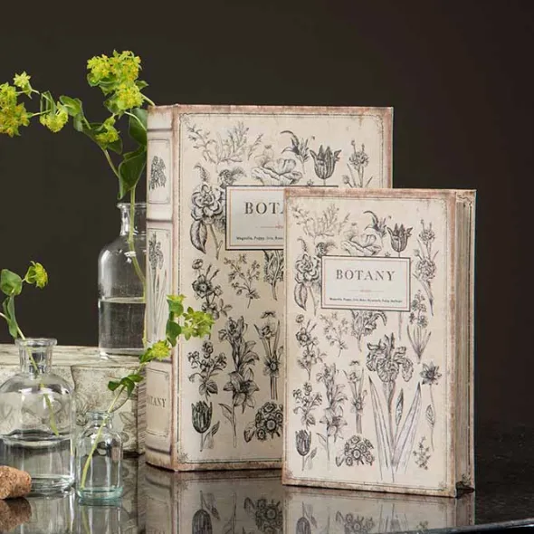 Rasia kirjan mallinen Botany, eri kokoja