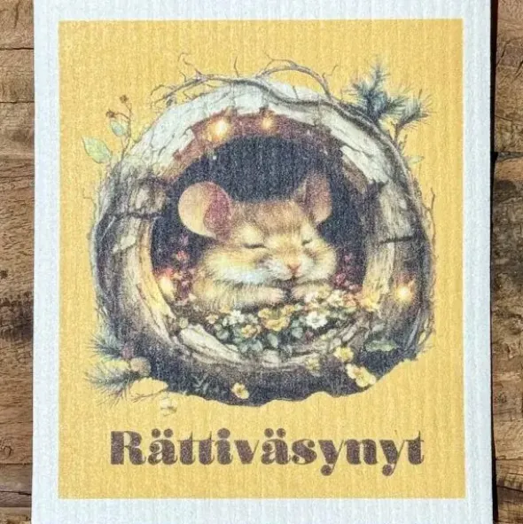 Rättiväsynyt hiirulainen tiskirätti
