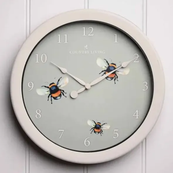 Seinäkello 26,5 cm Bees