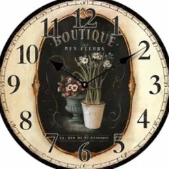 Seinäkello 29 cm Boutique