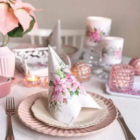 Servetti Pinkki joulutähti