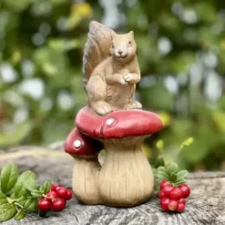 Sienikoriste Orava seisoo 13 cm