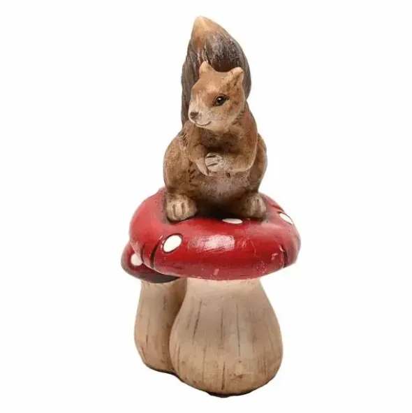 Sienikoriste Orava seisoo 13 cm
