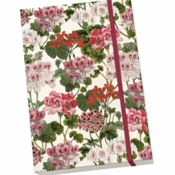 Sköna Ting Muistikirja Pelargoniat
