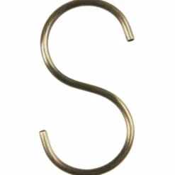 S-koukku 13 cm antiikkipronssi