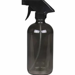 Suihkepullo harmaata lasia 480 ml
