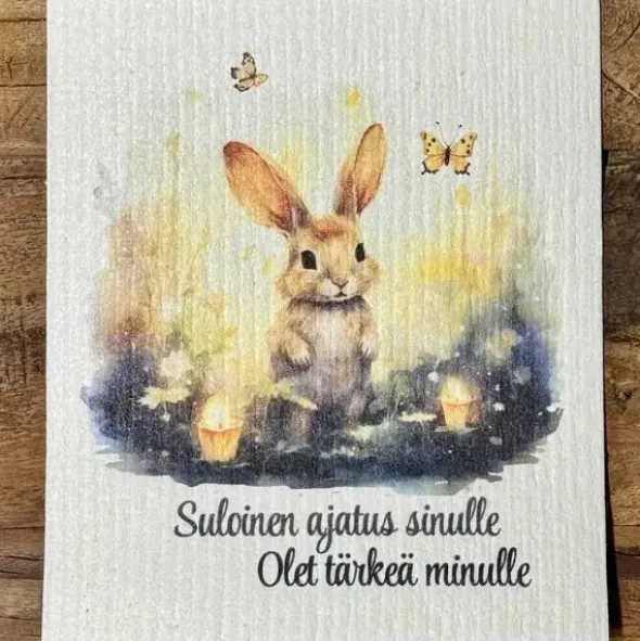 Suloinen ajatus sinulle tiskirätti