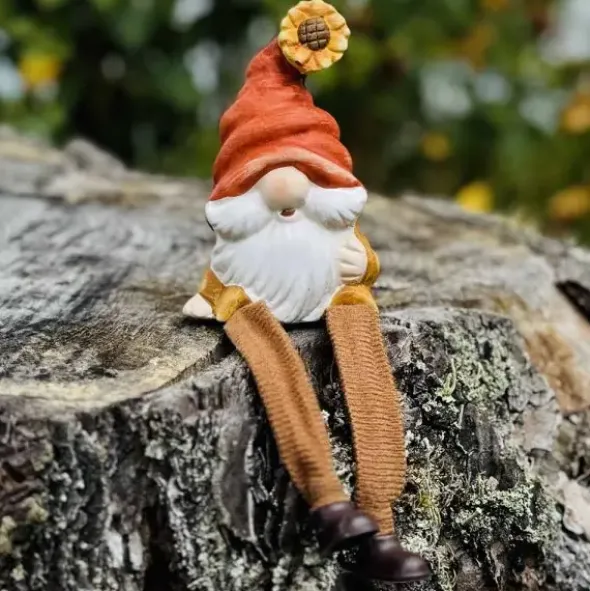 Syystonttu roikkuvat jalat 11 cm