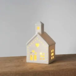 Talolyhty led-valolla kirkkomalli 11 cm