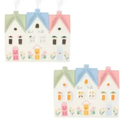 Talolyhty pastellitalot 12cm