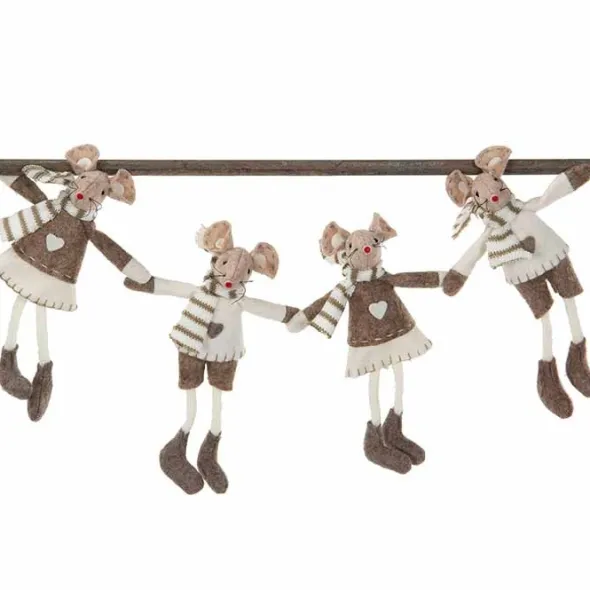 Talvihiiri magneettikäsillä 16 cm