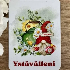 Teetontun halaus ystävälle Magneetti