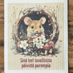 Teet päivistä parempia tiskirätti