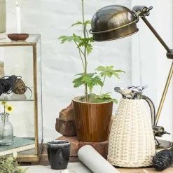 Termoskannu rottinki 1,5l vaalea