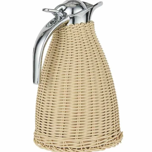 Termoskannu rottinki 1,5l vaalea