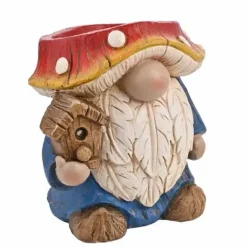 Tonttu ja linnunpönttö ruukku 23 cm