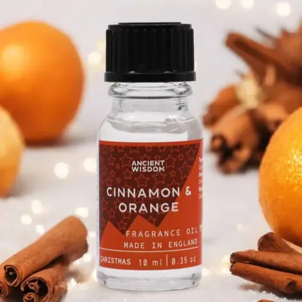 Tuoksuöljy 10ml Kaneli & Appelsiini