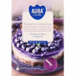 Tuoksulämpökynttilä Blueberry Cheesecake 6 kpl
