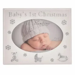 Valokuvakehys Baby’s 1st Christmas
