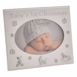 Valokuvakehys Baby’s 1st Christmas