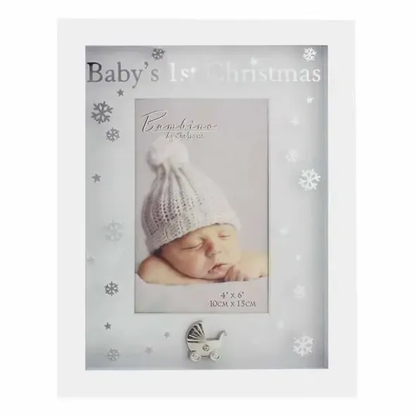 Valokuvakehys Baby’s 1st Christmas