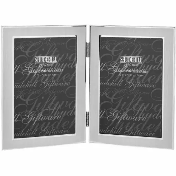 Valokuvakehys Silver tupla 9×13 kuva