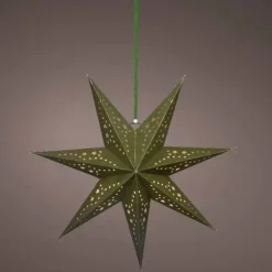 Valotähti vihreä 38 cm