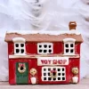 Village Pottery talolyhty Lelukauppa Toy Shop 12 cm