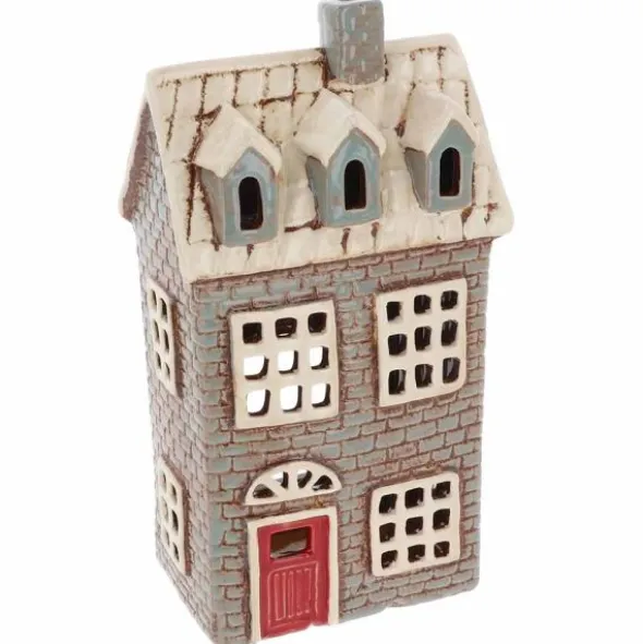 Village Pottery talolyhty Tiilitalo 25 cm siniharmaa