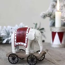 Vintagekoriste Elefantti