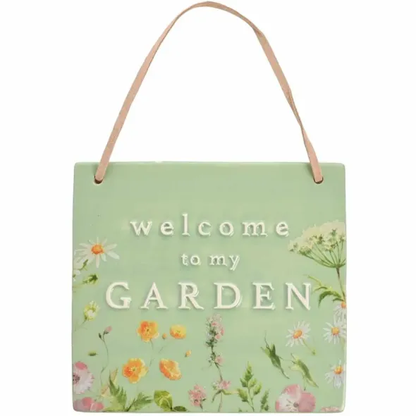 Welcome to my Garden kyltti